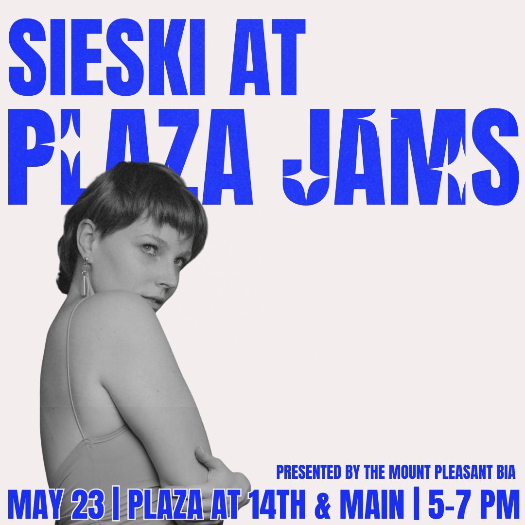 Plaza Jams is back for its second week of the summer! Come by the Plaza on 21st and Main this Wednesday for some pop and indie-folk tunes from Rhyan Caven, and on Thursday at 14th and Main for alt & indie pop from SIESKI! ✨⁠