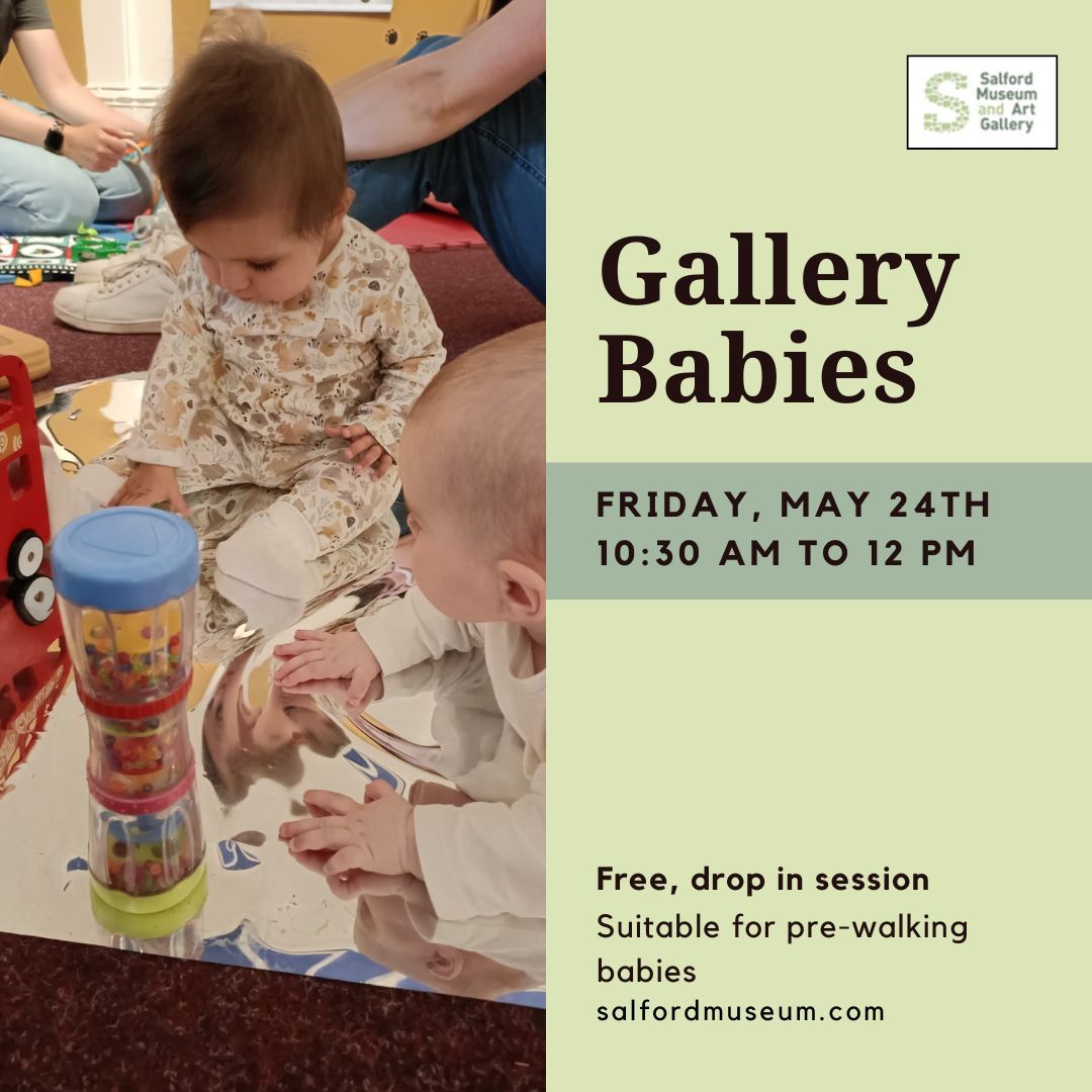 Join us for Gallery Babies this Friday! There is no need to book, just come by when you can.