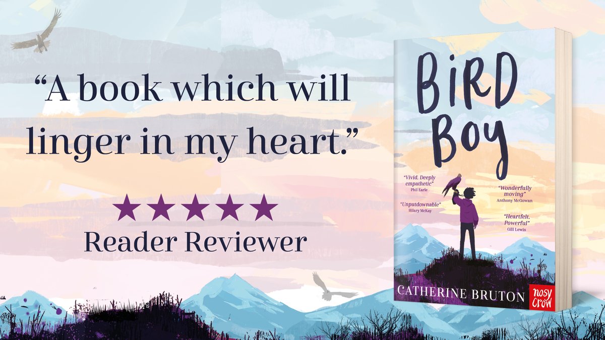 The five-star reviews are rolling in for Bird Boy from @catherinebruton🦅 As a grieving boy forms an unbreakable bond with an injured bird, this heartwarming story is perfect for 9+✨ Get your copy today📚: ow.ly/Bafq50RBwrv