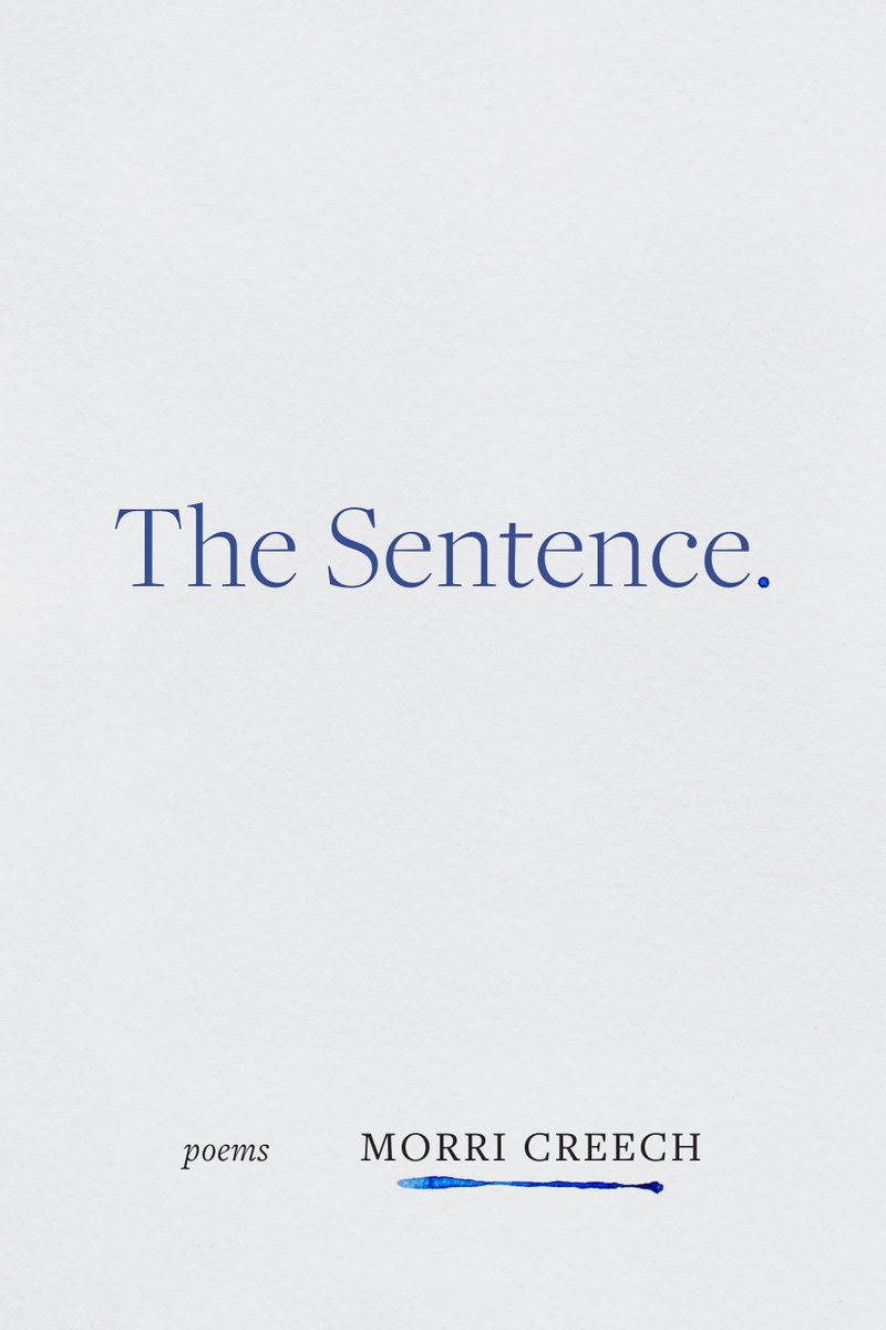 'Skillfully weaves the shadow of mortality — our shared sentence — into an urgent reminder that we are still here, and vibrantly alive.'—@QuarterlyTupelo on 'The Sentence,' by Morri Creech! bit.ly/4beQLV4
