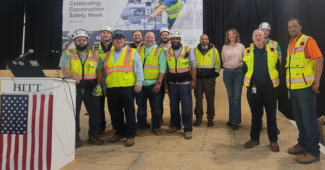 Thank you to the National Electrical Contractors Association (NECA) and HITT Construction for inviting VOSH staff to speak at their 2024 Safety Week event! It was an excellent opportunity to focus on safety and health in the Construction industry. #WorkSafeStaySafe #VOSH