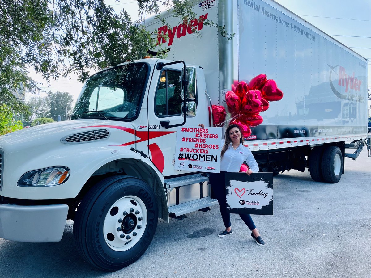 Lorena ❤️'s trucking and so do we! Did you know this year's I ❤️ Trucking photo contest is now OPEN? Enter today! 📸🚛 

Learn more: hubs.ly/Q02xLFWm0

Special thanks to our contest sponsor, @torcrobotics.

#WomenInTrucking