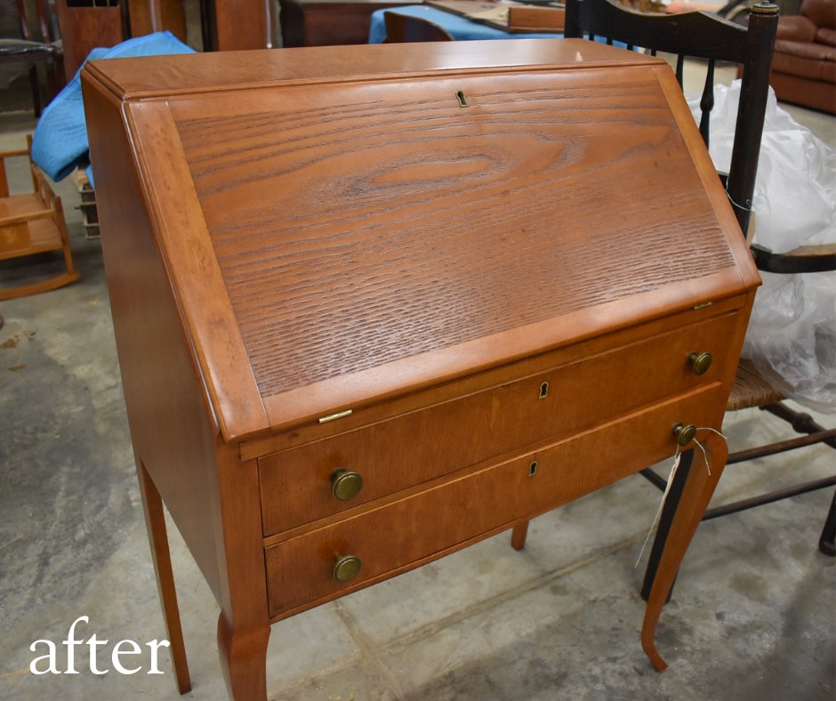 Such a beautiful refresh for this wood! 🤩

#mumfordrestoration #furniturerestoration #woodrestoration #furniturerepair #artofrestoration #familybusiness #northcarolina