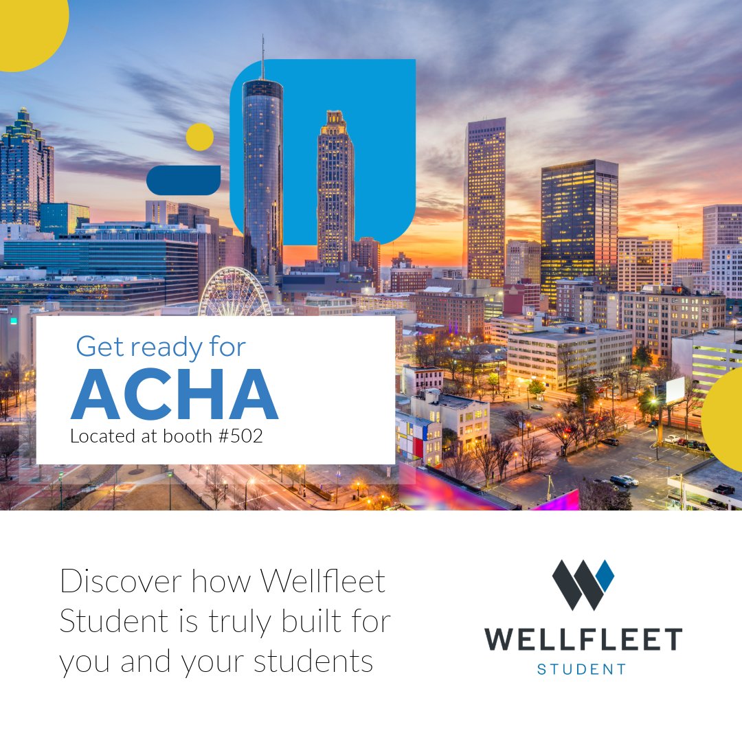 Who’s attending the <a href="/ACHA/">akiko</a> conference this month? We look forward to seeing you! Stop by booth #502 to learn more about the best-kept secret in #studenthealth 🤫