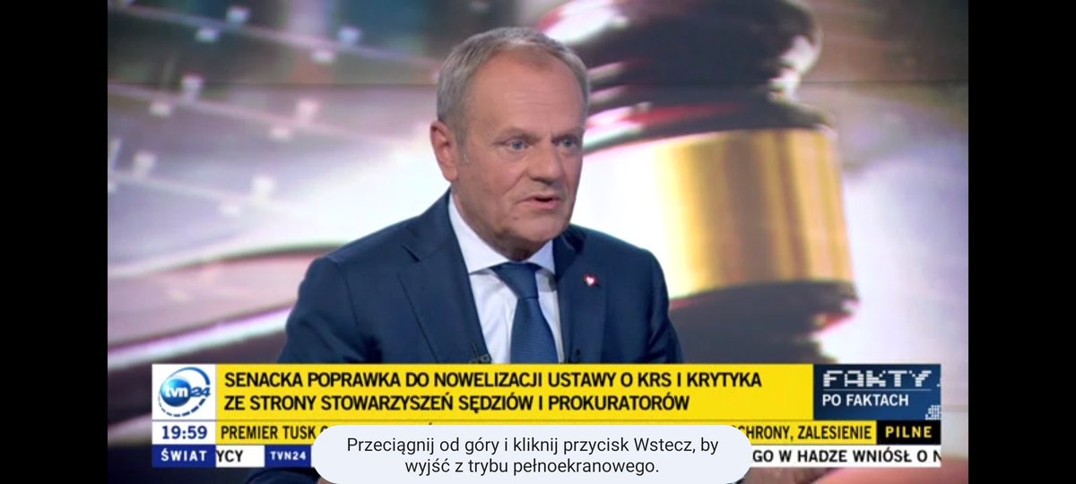 Pan @donaldtusk bardzo mądre, wyważone wystąpienie. Chyba nikt nie ma złudzeń, że czas rozliczenia bandy PiS zbliża się wielkimi krokami. 

Cytat, który każdego dnia powinien nam przypominać co jest ważne.

'Nie chcesz iść na wojnę, idź na wybory' 🔥