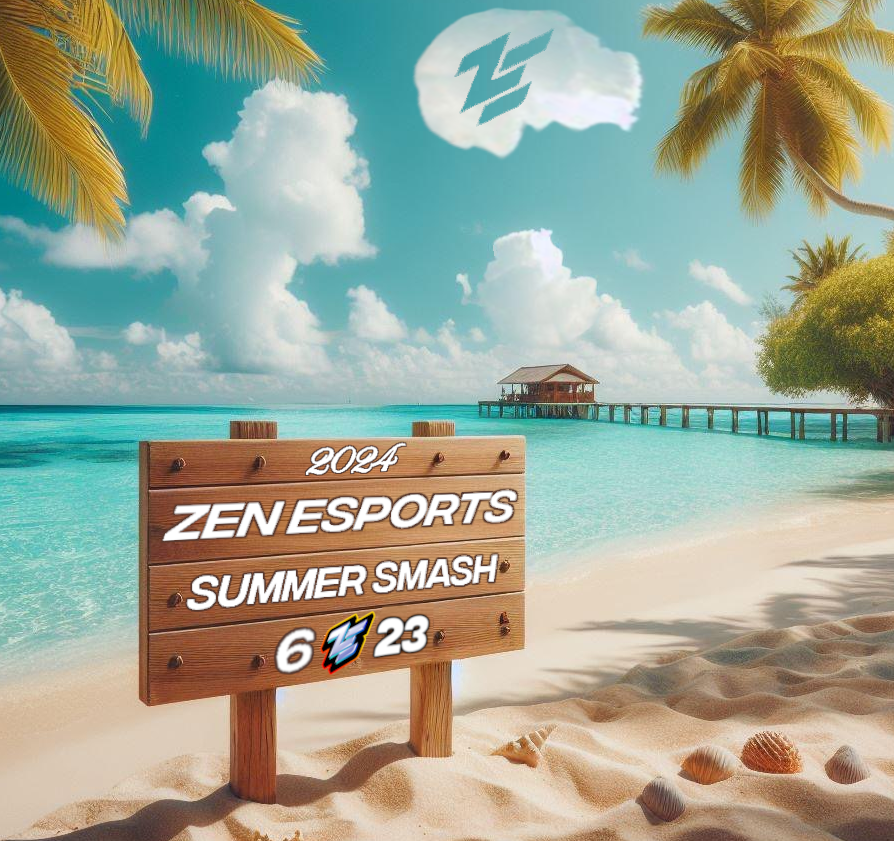 What's up #zenfam! We are very happy to announce the Super Smash Bros. Ultimate Summer kickoff event Flight List #4 on Sunday, June 23rd with a $1500 PRIZE BONUS! 

🎮Singles and Doubles
🍔Vendors and Concessions
🚗Setup and Carpool Refunds!!!

Sign up HERE!!! ⬇️⬇️⬇️