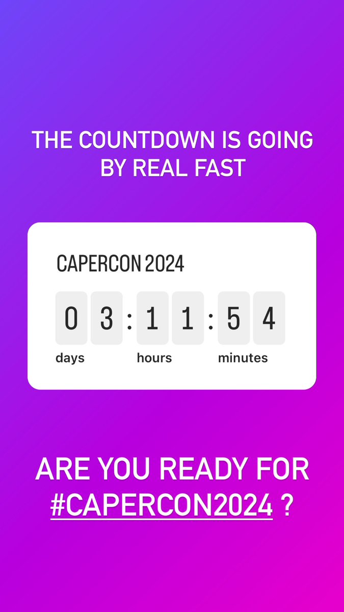 CaperCon tweet media