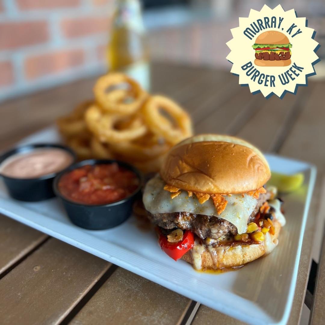 🍔MKY Burger Week🍔- - Tap 216   

The El Chapo

See ALL specialty burgers/pizza for MKY Burger Week here &gt;&gt;&gt; tourmurray.com/murrayburgerwe…

#MKYBurgerWeek #MurrayKY #MurrayKentucky #NTTW24 #TravelKY