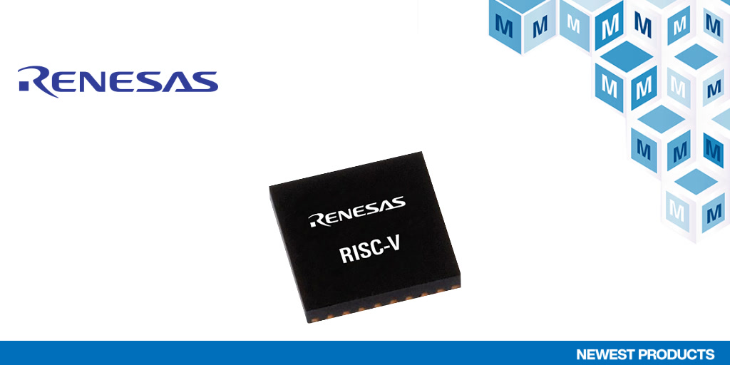 The R9A02G021 is Renesas' first general-purpose, 32-bit MCU family built around its innovative in-house RISC-V processor core. Now at Mouser: mou.sr/renesas-r9a02g… @Renesasglobal