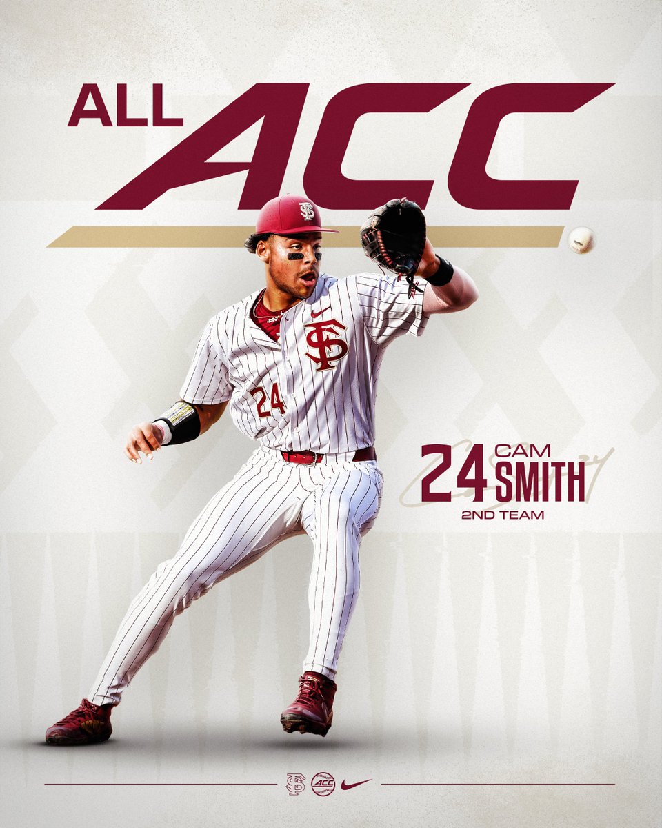 Second-Team All-ACC 🍢 @cameron_smith24