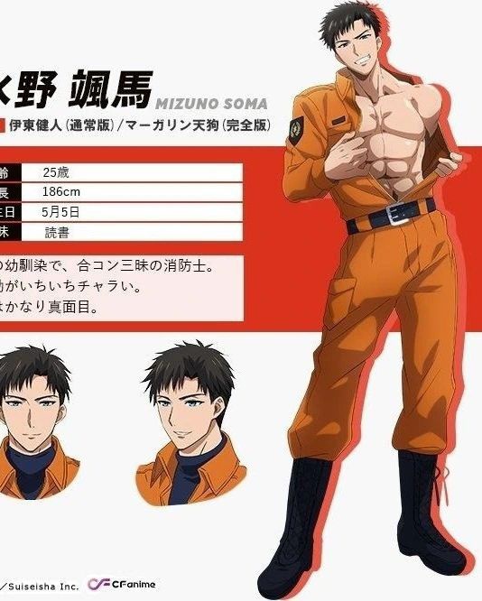 S4nimeBoys's tweet photo. #soumamizuno #fireinhisfingertips #shirtlessanimeboys https://t.co/7LCRwGkjIt