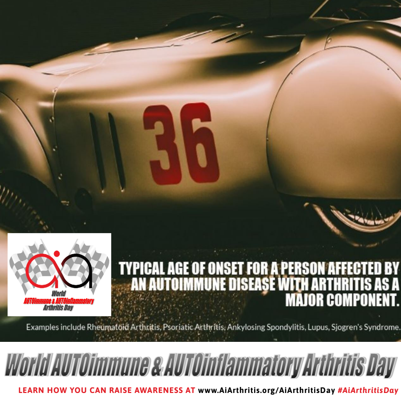 AIArthritisDay's tweet photo. #AiArthritisday #DriveAwareness #LearnArthritis #AiArthritis #chronicdisease #arthritis #inflammatoryarthritis #autoimmune #autoinflammatory https://t.co/pi7JhnvWBY