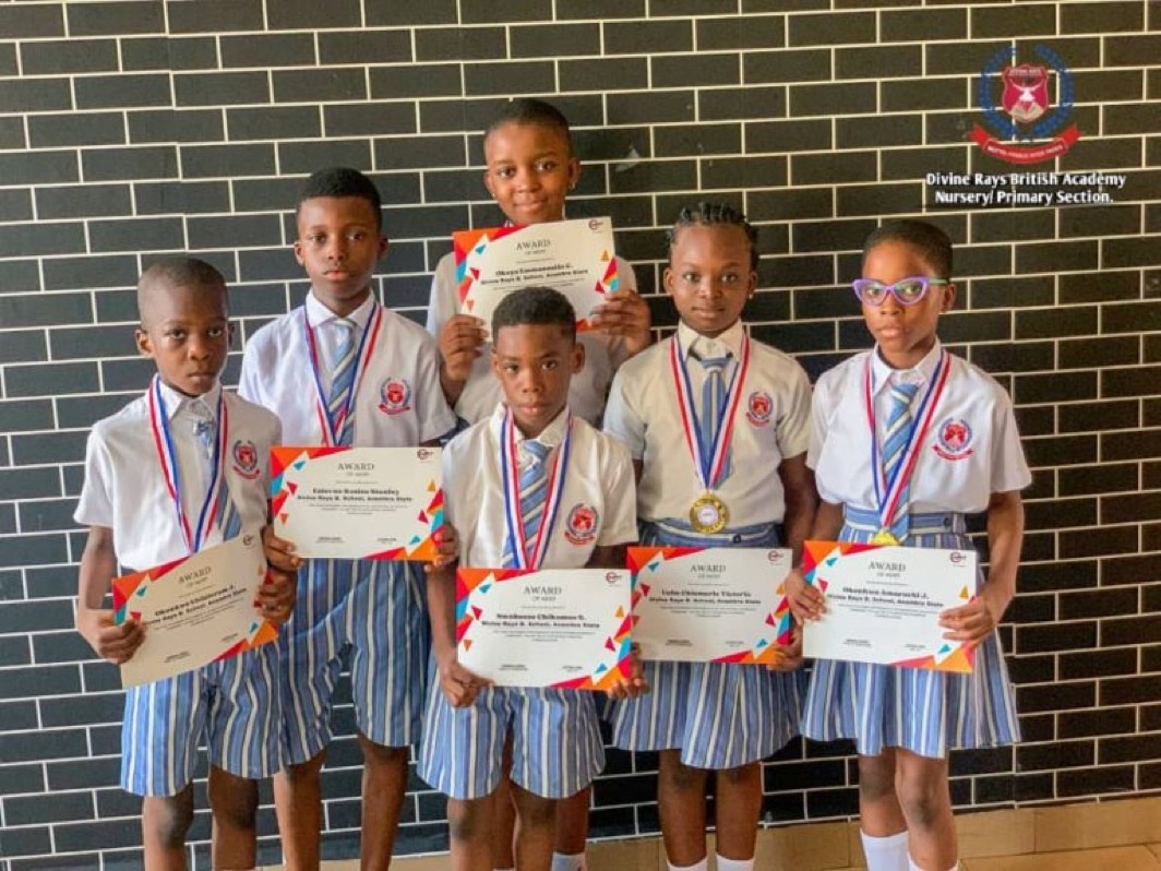 JUST IN: Students of Divine Rays British School in Idemili North Local Government Area of Anambra State, have emerged tops in the just-concluded 2024 National Mathematics Competition held across designated states of the country.