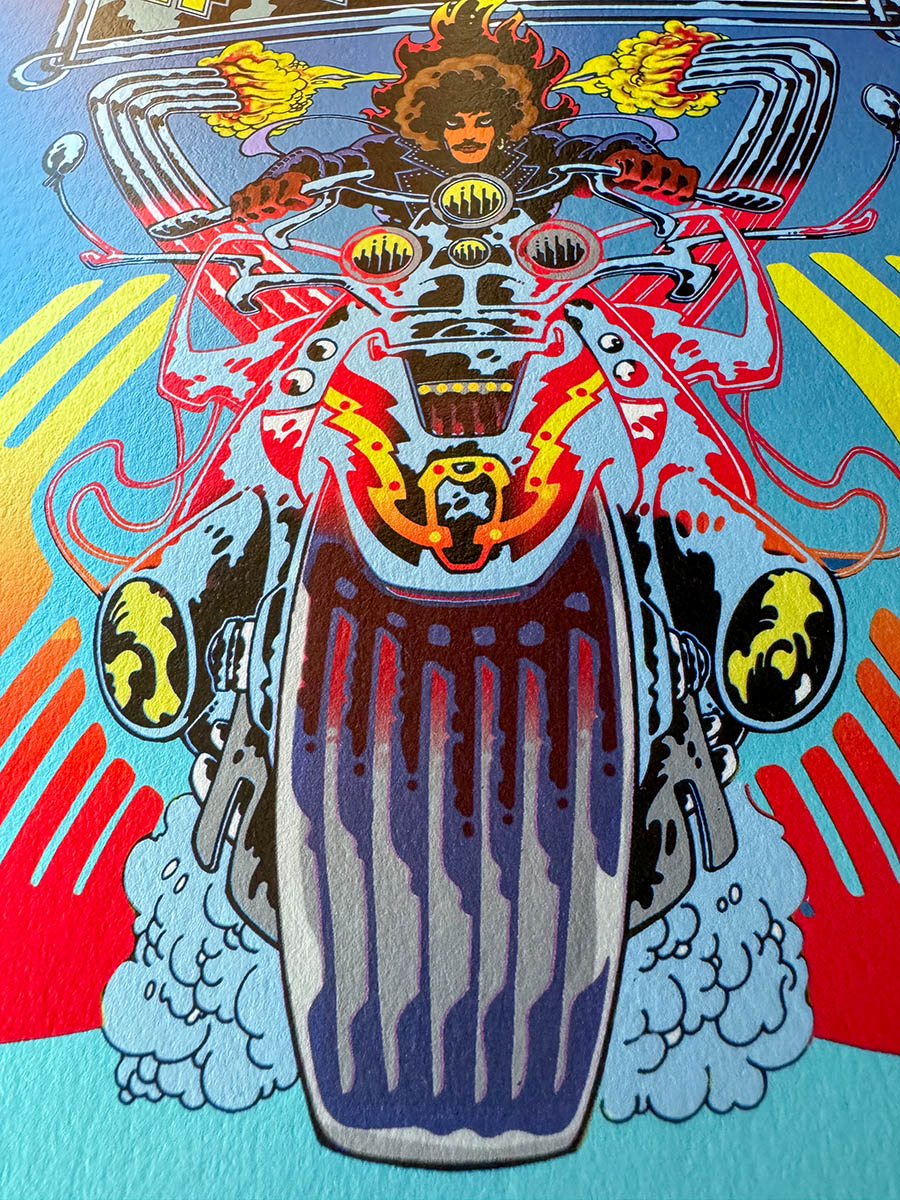 The Rocker Metallic Blue print signed by Jim FitzPatrick

Order Now! jimfitzpatrick.com/product-catego…

Newsletter Exclusive! So if you need the code sign up for the newsletter here: tinyurl.com/jv2ao85