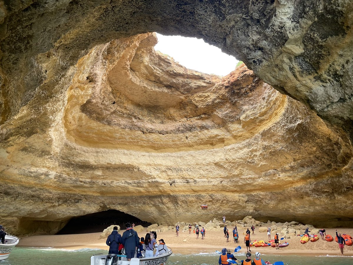 Went spelunking today! #portugal #carvoeiro