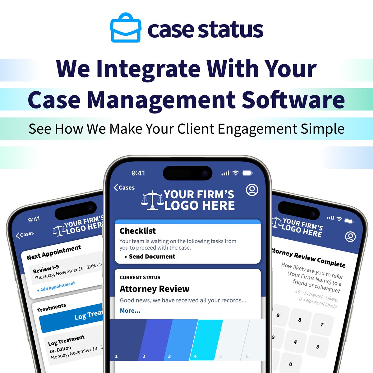 Tired of double data entry and clunky workflows? Look no further, we integrate with your Case Management System! 💼

hubs.ly/Q02xN9-p0

#CaseManagement #IntegrationPartners #DemoNow #CaseStatus #ClientEngagement #LegalTech #LegalTechnology #ClientCommunication