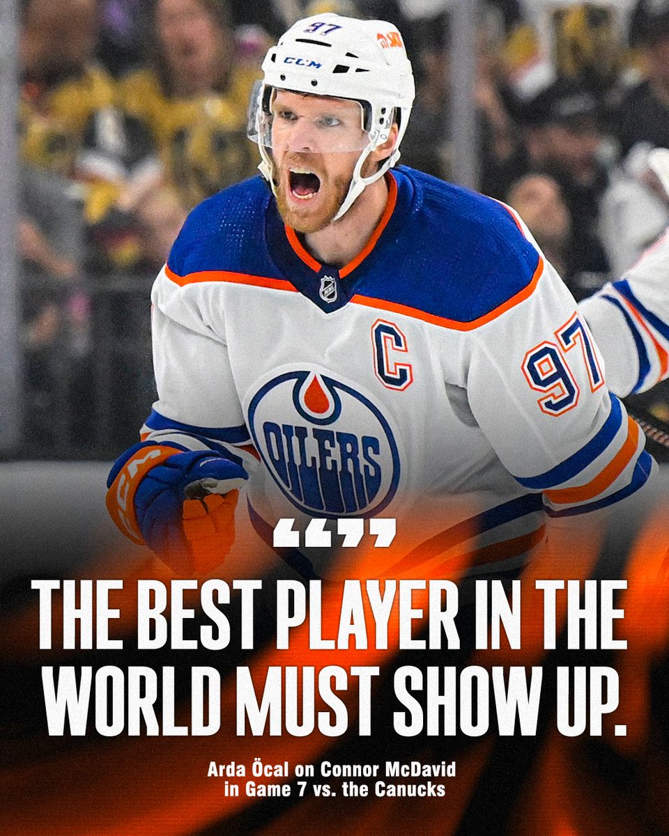 espn's tweet photo. Can Connor McDavid and the Oilers secure the win in Game 7? 👀 https://t.co/JgClO88hIM