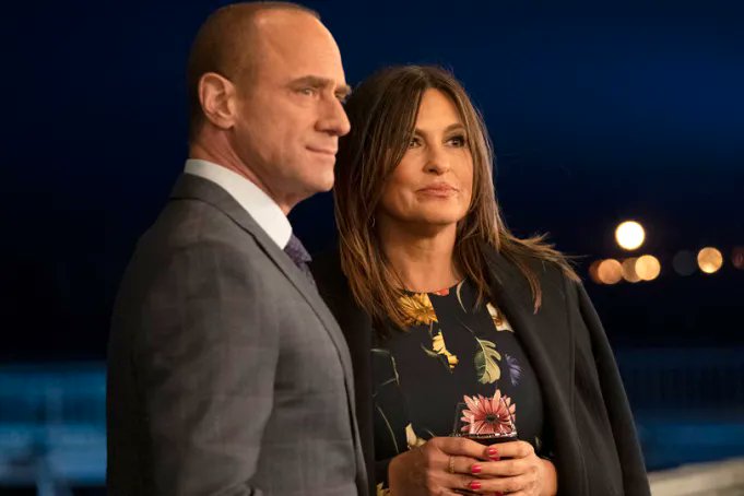 Variety's tweet photo. Mariska Hargitay says Olivia Benson and Elliot Stabler will reunite even though "Law & Order: Organized Crime" is moving to Peacock.

"They want us together, and Chris and I were talking about it, and it’s time. It’s time now for us. This was a long time not being in each other’s universe."

Read more here: https://t.co/EjZUWNbmNu