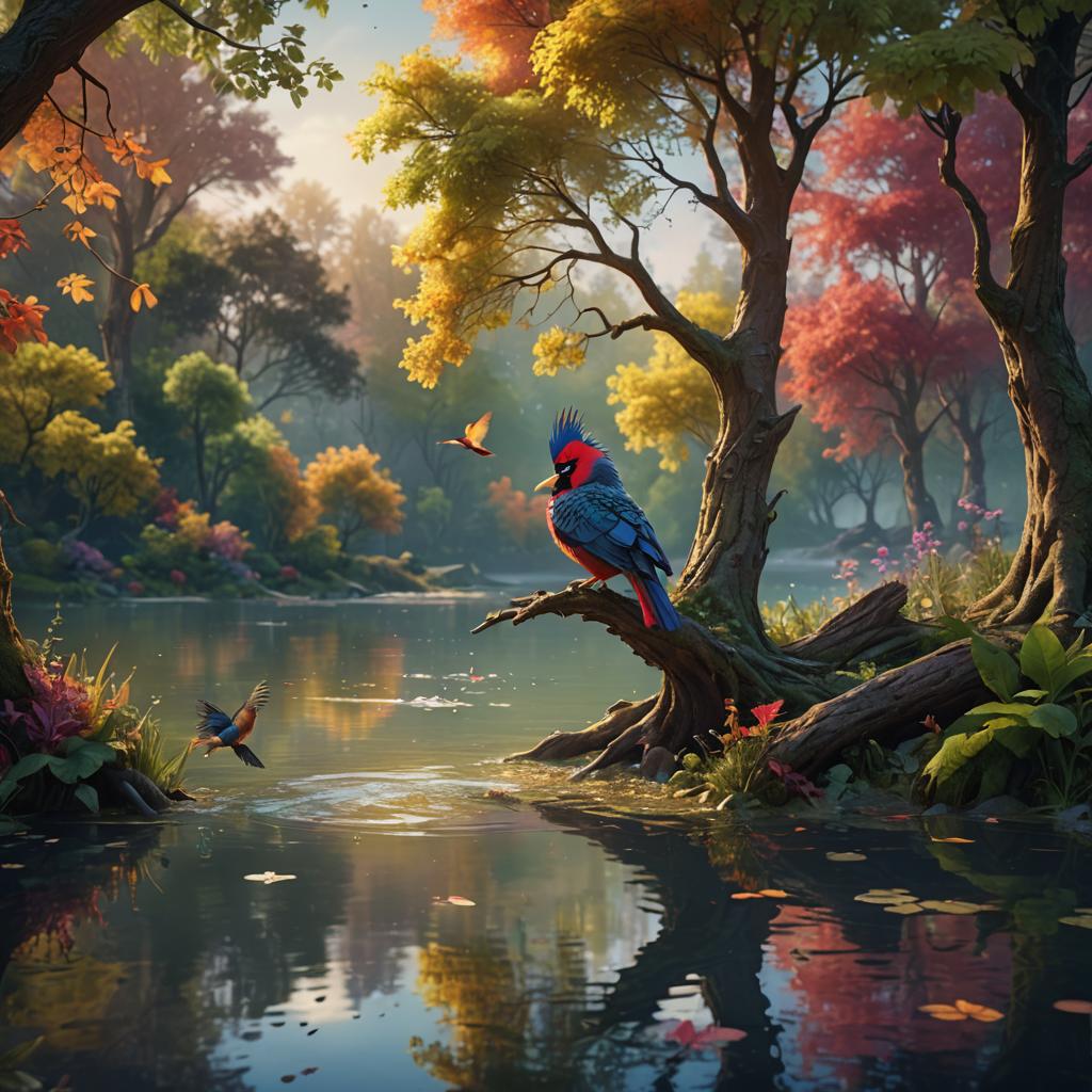 amifog's tweet photo. Beautiful bird around the lake 
#ai #aiartwork  #ai_art_community  #AiDraw #AiPaint #AIimagine #DigitalArt #DigitalDraw #art #digitaltransformation  
#aiprojects    #picoftheday  #artoftheday   #aiforeveryone #photooftheday  #anotherelement 

https://t.co/VriMjIrmZi https://t.co/GQscBtvdTn