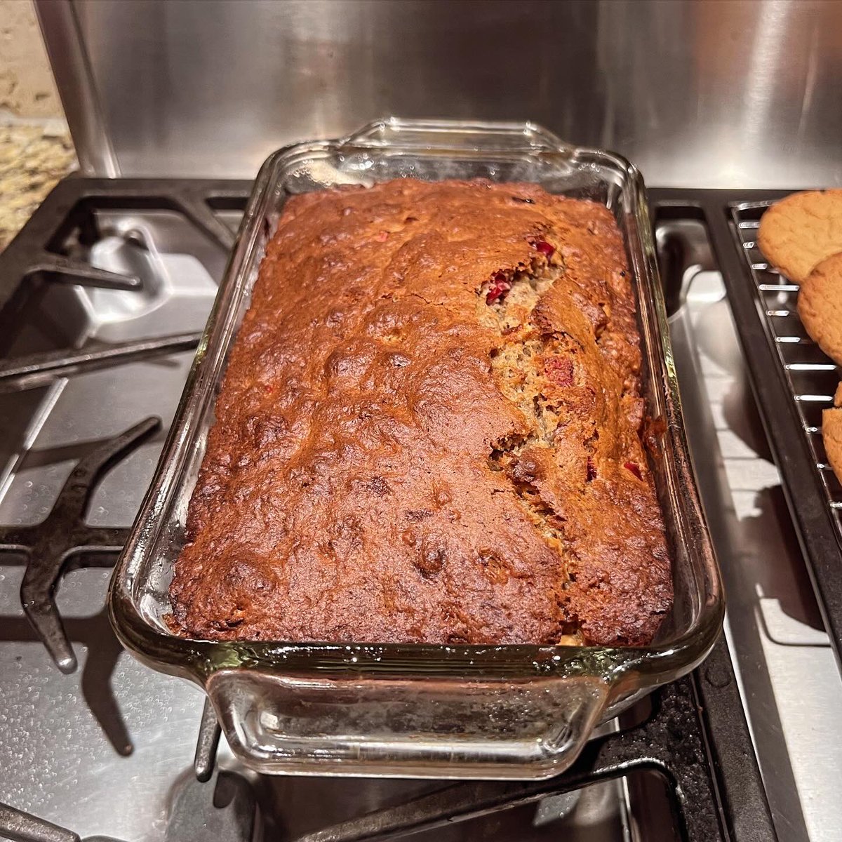 It’s a rainy day so I asked my wife, 
“you want me to bake you some buns, peanut butter cookies or a cranberry walnut banana bread?” 

She said, “surprise me”.

OK then!!