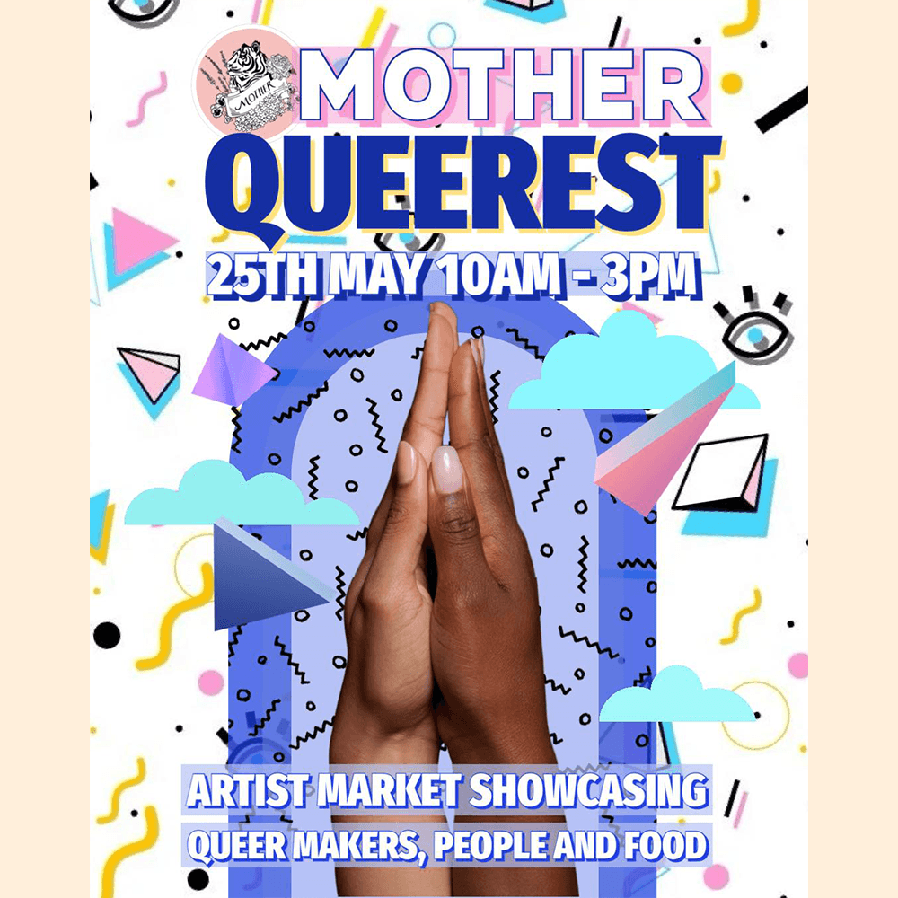 dyequinndye's tweet photo. 📣 NEW MARKET!⁠
📅 THIS SATURDAY, 25TH MAY!⁠
⌚ 10am - 3pm⁠
📍 GOSPEL OAK LONDON, NW3 2HP⁠
⁠
Thrilled to be joining the Mother Queerest Artist Market at @mothercanteen this weekend! 🏳‍🌈 ⁠
⁠
Getting ready to have a beautifully queer summer starting off this here! https://t.co/pNLf2H38wJ