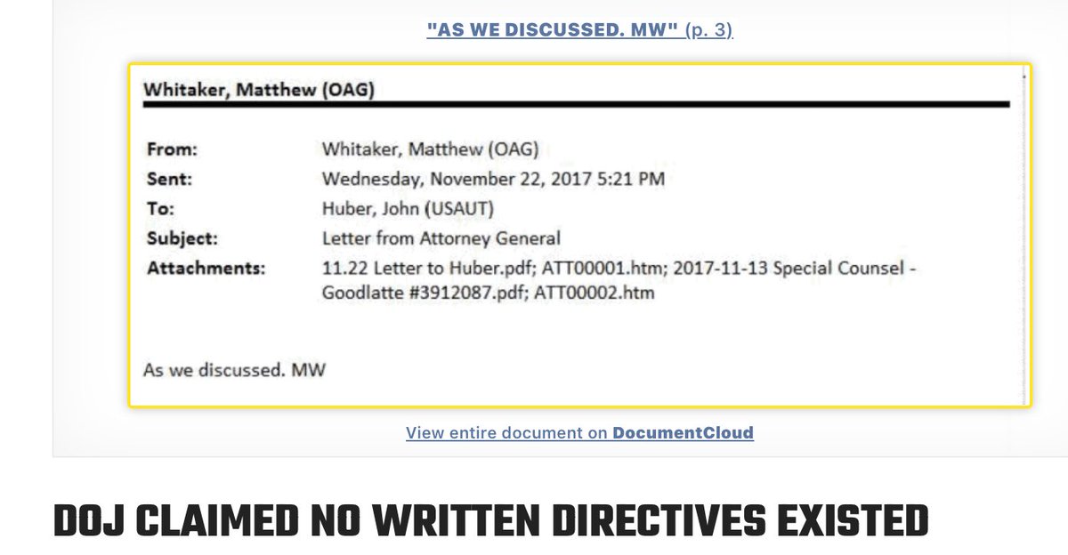 msbopriss's tweet photo. @MattWhitaker46 Remind me again, #MattWhitaker how you hid evidence about #AGSessions and you, under penalty of perjury, saying there was no written directives, well, you lied. 🤥 #UraniumOne #HillaryClinton #AuthoritarianTrump demands investigation, and you followed his orders. https://t.co/wgS6ugEWkC