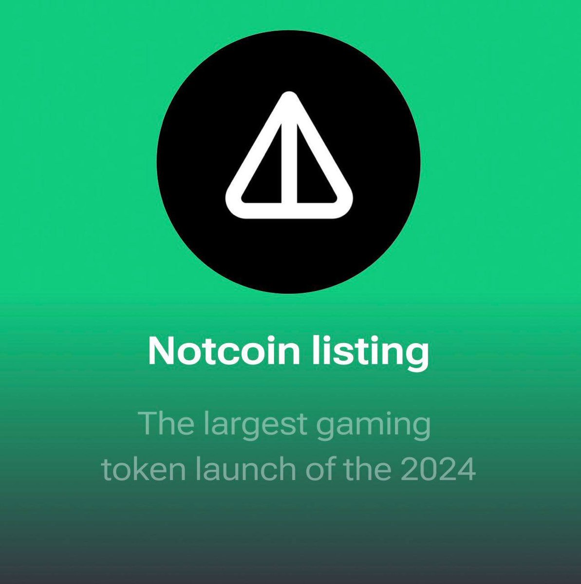 🚀 Notcoin has already become legendary, with participants in the project earning billions of dollars seemingly out of nowhere.

🐹 We're aiming for an even cooler and more profitable project for everyone

💎 We consider it's fair to double the revenue from the Notcoin card for