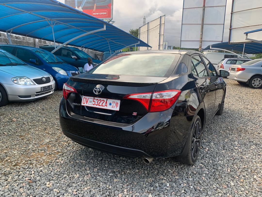 2016 Toyota Corolla s
1.8L
Chilly ac 
Solid Engine and transmission 
Neat as seen 
Location spintex
172k negotiable 
WhatsApp or call 0551472039