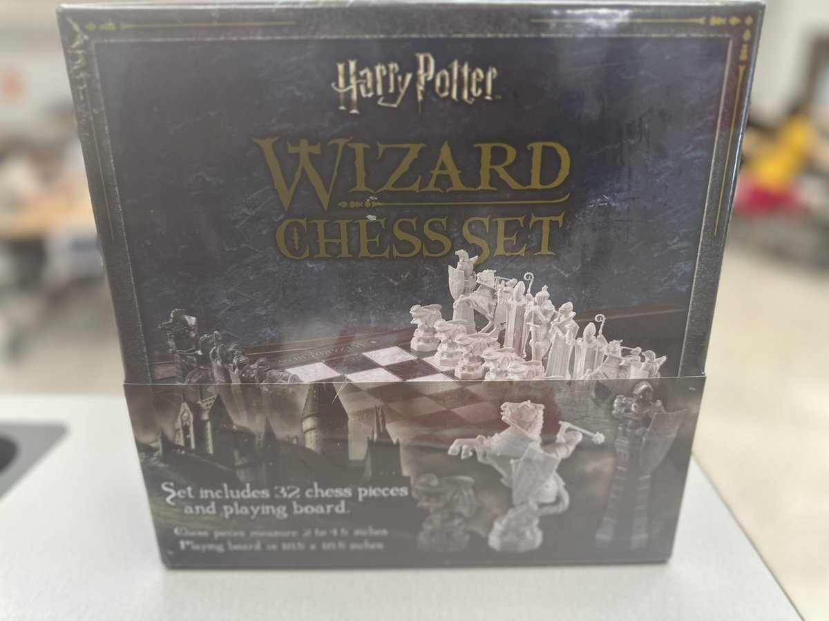 Hadley Chess Tournament! Winner receives a Harry Potter Chess Set! ♟️