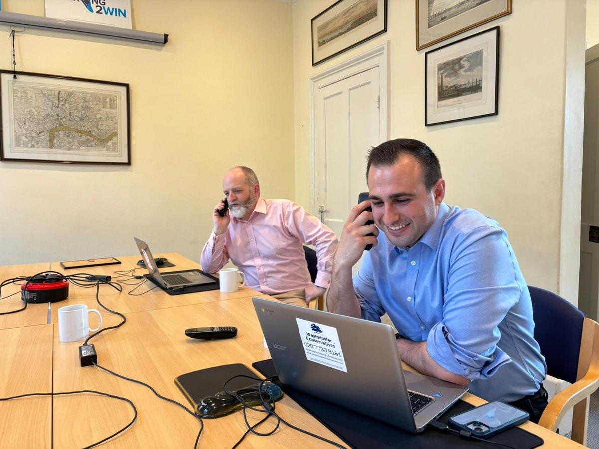 Great to be hitting the phones for @VoteTimBarnes this evening! Fantastic response for a man who knows the issues in the Cities of London and Westminster like the back of his hand! Tim will make a brilliant MP and I look forward to campaigning for him in the coming months!