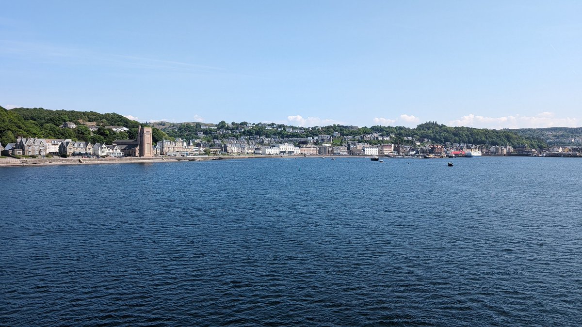 Leaving Craignure, Isle of Mull & arriving back in Oban. #OutAndAboutScotland