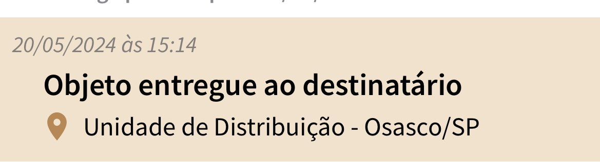 Veio aí