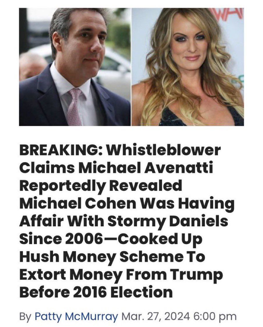 texan_maga's tweet image. Those of us in the know are way ahead of most...

We have been telling y&apos;all this for a while now.
#MichaelCohen #TrumpTrial