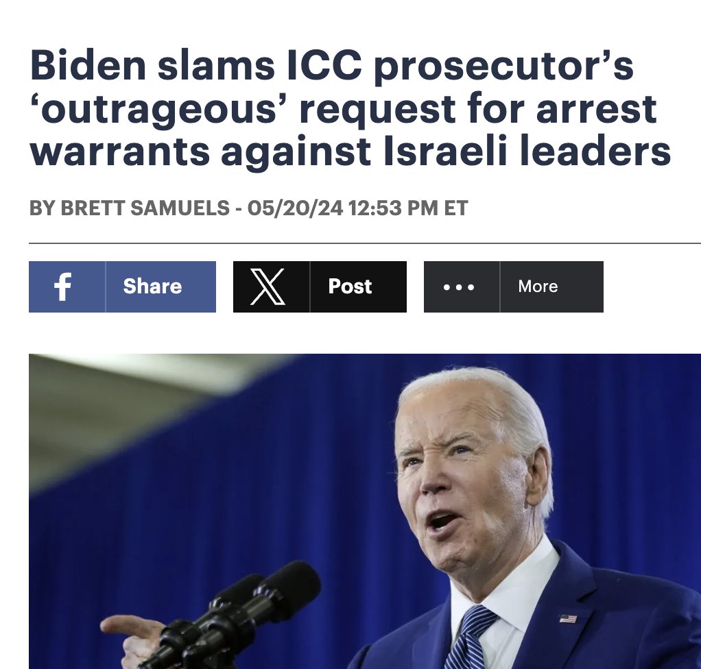 Why I am voting Jill Stein reason 153:
Because those who commit war crimes & genocide should be arrested & put on trial;

War criminals are criminals even if they bribed Genocide Joe with $11Million & have Biden's Epstein Island blackmail photos.