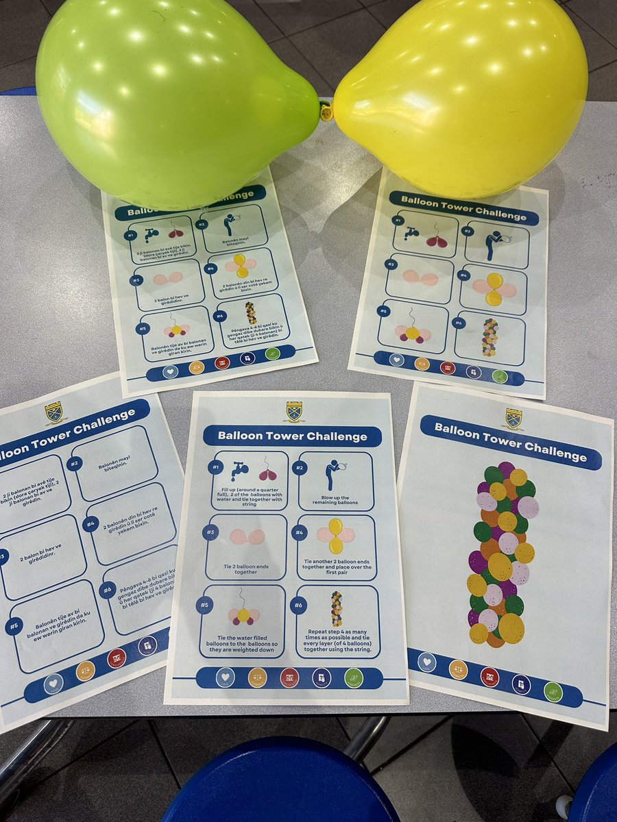 MrJFuchs's tweet photo. Pumped to deliver professional learning on differentiation with @HelpMeMrsG today! We used a balloon tower task to show how different instructions and challenges affect learning🎈🎈🎈@StAndrewsCLPL @GlasgowPedagogy #Differentiation #inflateyourmind https://t.co/trH1jhV6pm