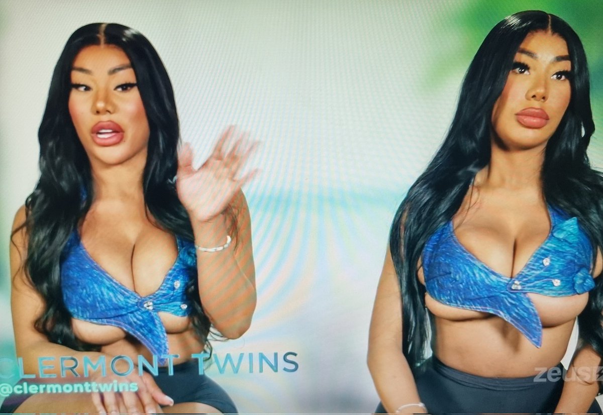 SCREAMING bc why am I watching the new episode and I still can't get over the transformation of the Clermont Twins