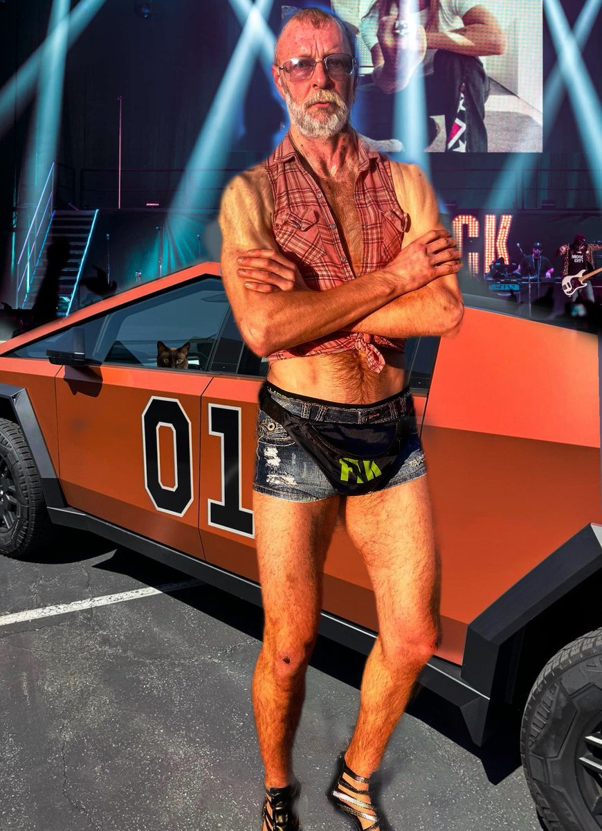 With my trusty General Lee Cybertruck, last night's Kid Rock concert was better than ever, as they're one of America's last safe spaces for us men to fully embrace our God given straightriotism.