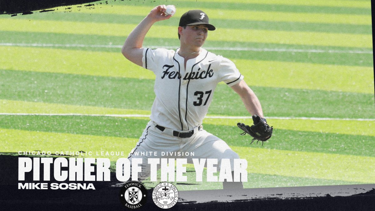 Congratulations to the 2024 CCL Pitcher of the Year in the White Division: Mike Sosna #FenwickBaseball #Family