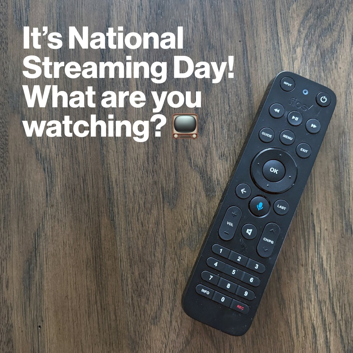 Today is #NationalStreamingDay! Whether you binge your favorite shows in one sitting, enjoy them over time or something in between, we want to hear about it. Let us know in the comments what you’re currently watching 👇