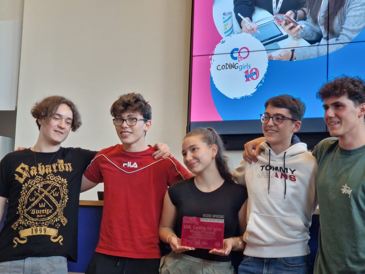 fmdigitale's tweet image. Final winners of #CodingGirls
🏆Best project: Team Genoveffa
🏆 Most creative project: Team Chiar
🏆 Most engaging project: Team PLEML
🏆 Best use of AI: Team Assunta
#USEmbassy @microsoftitalia @CSP_live @INGItalia #FondazioneVodafoneItalia @UniRomaTre