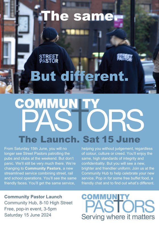 Really looking forward to our Launch Event Saturday 15th June. Are you coming???🙏🙏🙏 <a href="/LoveBillericay/">Love Billericay</a> <a href="/loveessexcom/">Love Essex</a> <a href="/chelmsdio/">Chelmsford Diocese</a> <a href="/EssexPFCC/">EssexPFCC</a> <a href="/BBCEssex/">BBC Essex</a> <a href="/Gateway978/">Gateway 97.8</a> <a href="/PremierRadio/">Premier Christian Radio</a> <a href="/billericayessex/">Billericay in Essex</a> #Billericay #Essex <a href="/BTFC/">Billericay Town FC</a> <a href="/BTFCWomen/">Billericay Town FC Women</a> @Billericay_Sch