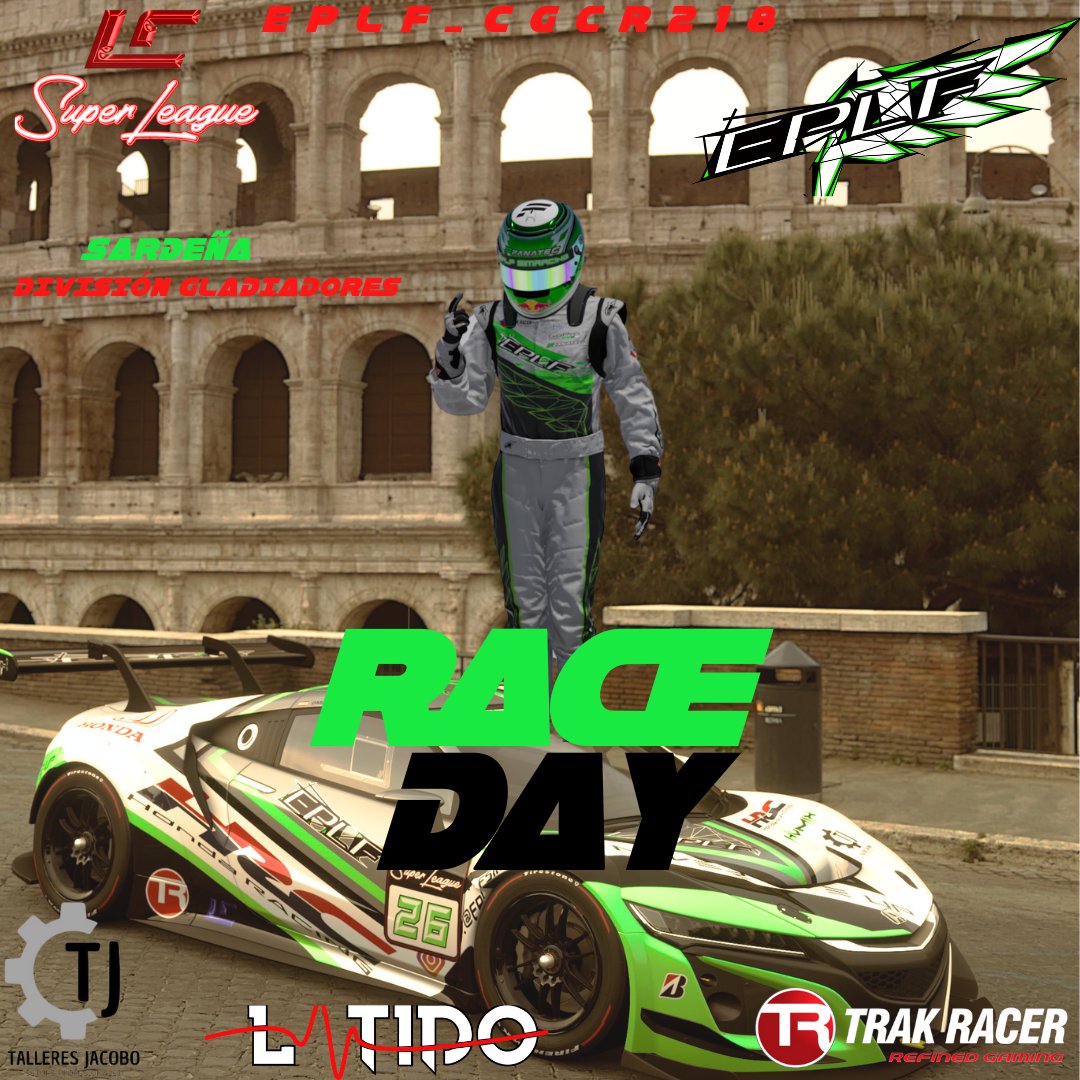 <a href="/community_lc/">LC Community</a> <a href="/Masked_66/">Masked_66</a> <a href="/WheelsRacingT/">wheels racing team</a> <a href="/OWLSeSports_/">OWLS eSports 🦉🇪🇦</a> <a href="/HRT__gt/">Hispania Racing Team</a> <a href="/epgamingoficial/">EliteProject.Club</a> <a href="/OnlysimracingSp/">Only Simracing Sport</a> <a href="/FlowRacingTeam/">Flow Racing</a> <a href="/AvutardaTeam/">Avutarda eSports</a> <a href="/RacingDriving/">Driving School Racing</a> <a href="/FenixScuderia/">Scuderia Fenix Racing Team</a> 4ª carrera esta noche de #LCSuperLeague <a href="/community_lc/">LC Community</a> dónde será <a href="/cgcr218/">Carlos Ramírez</a>  quién se ponga al volante. ¡Mucha suerte compañero! 💪💪💪💚💚💚 #EPLFPOWER #NeverGiveUp <a href="/trak_racer/">Trak Racer</a> <a href="/latidoshop/">Latido</a> 

En directo a partir de las 22:00 📺:
🟣 twitch.tv/masked_66

🖼️🎨🧑‍🎨 <a href="/oscardelbri/">AGT MICHAEL MASI</a>