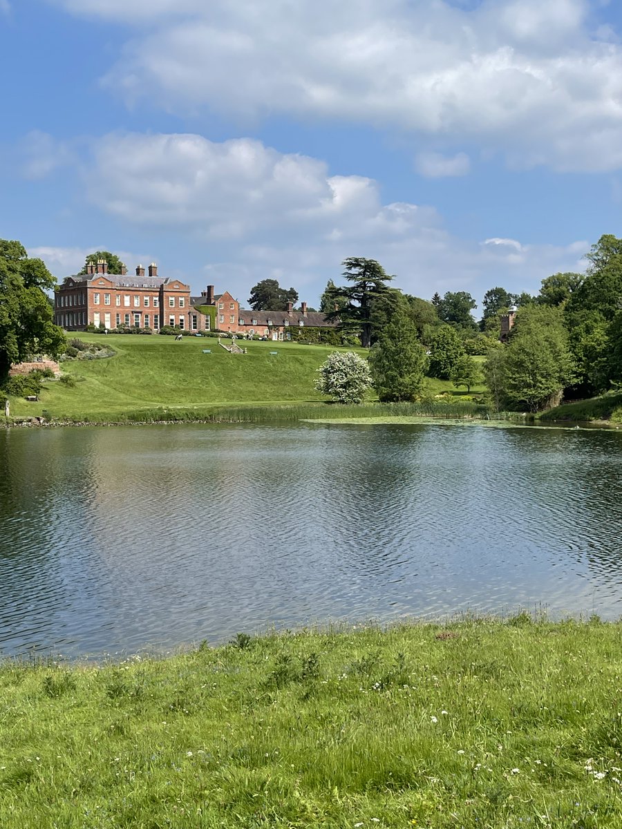 Had a walk around the big pool at Dudmaston Hall today, got to love the National Trust