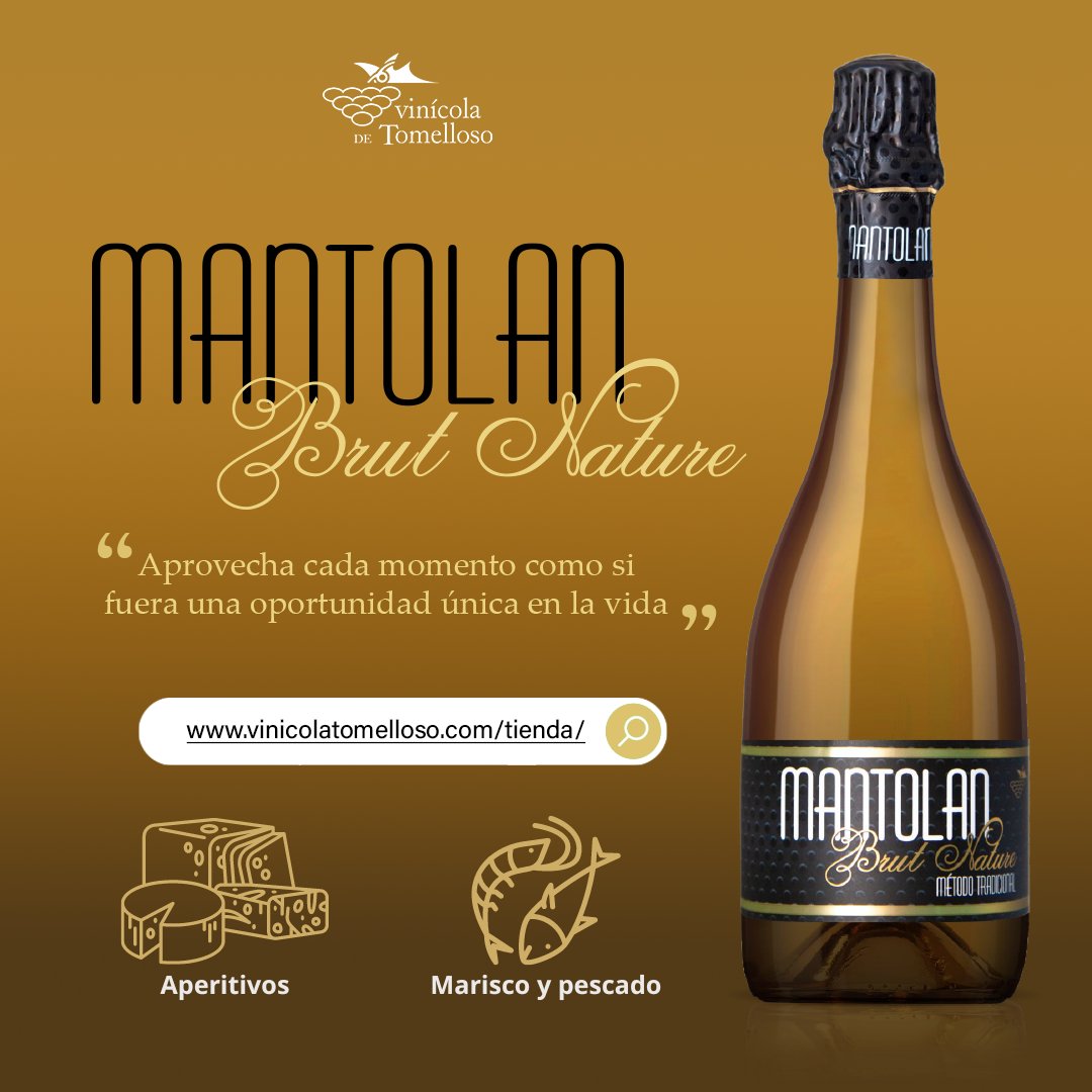 Descubre una experiencia única al saborear la vida con Mantolan.
Desde el deleite de los aperitivos hasta la exquisitez de los pescados y mariscos, Mantolan armoniza y realza los sabores, convirtiendo cada comida en una celebración de la buena mesa. 🍤🧀🥂
vinicolatomelloso.com/tienda/