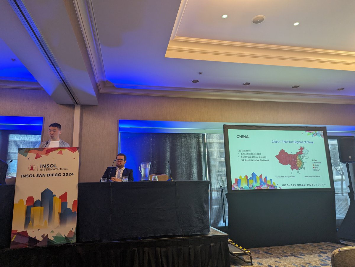 Finally <a href="/ERA_Insol/">INSOL ERA</a> turns to Toh Ding Jun from the National University of Singapore with a theoretical analysis of the Chinese insolvency framework and the inadequacy of the free market approach of current law that does not account for government participation. #INSOLSanDiego2024
