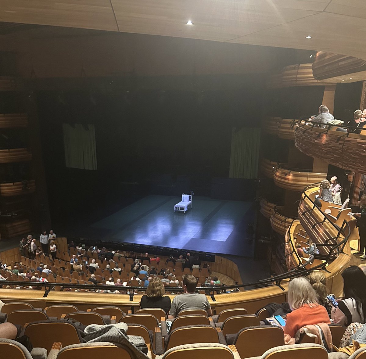 Saw Michael Sheen in Nye on Saturday and I’m still thinking about it. It managed to make me laugh and cry, and is well worth seeing if you can! #nye