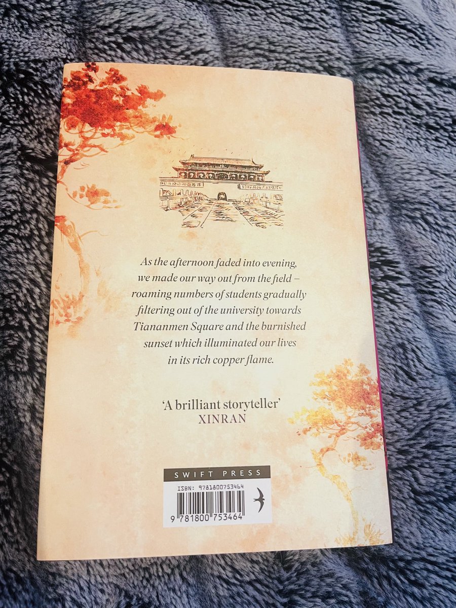 Came home to absolutely stunning #bookpost from the lovely people at ⁦@_SwiftPress⁩ 

#TiananmenSquare by #LaiWen is publishing 4th June to mark the 35th anniversary of the protests which I remember watching on TV, horrified as a teenager.

So grateful for this #giftedcopy