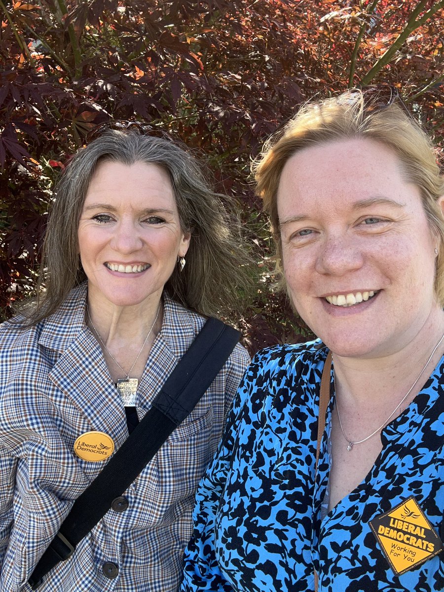 It’s been a busy ol’ day but starting the day with door knocking in Burpham with Cllr Jane Tyson was a great way to start it! 🙂 Many people today said thank you for knocking because they felt it shows I mean what say about being someone who cares and listens. @GuildfordLibDem