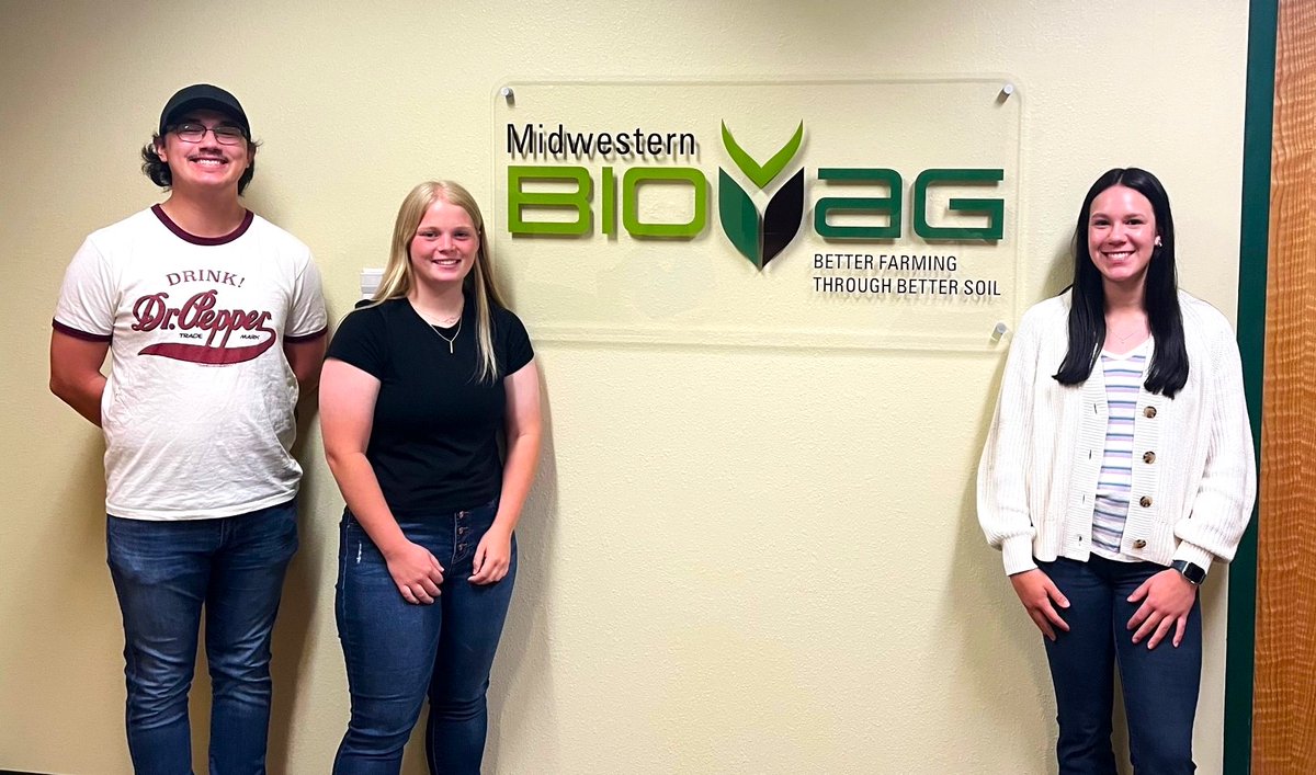 Welcome to our Summer 2024 Interns! We are so excited to see you contribute your education and skills to our organization. #MidwesternBioAg #interns #uwwhitewater #uwplatteville #universityofminnesota