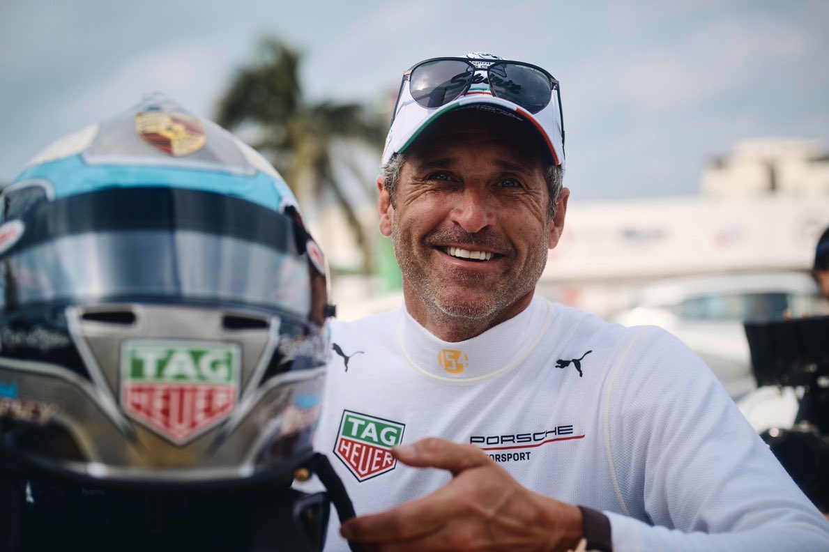 GT News 📰

@PatrickDempsey #LeMans24 driver, Porsche Team Owner & Oh & famous Hollywood actor, is back this weekend competing in the Porsche Endurance Challenge North America behind the wheel of a #718CaymanGT4RSClubsport with @WrightRac1ng racing at @COTA #PorscheOnTrack